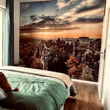 Huebsches Design Mit Parkplatz Im Zentrum Von Königstein an der Elbe